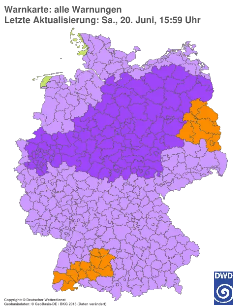 Aktuelle Wetterwarnungen für %region%